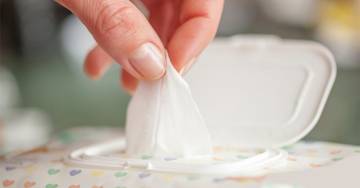 Mor viser genialt trick med baby wipes - spredes nu som en løbeild