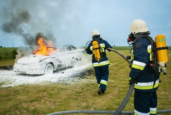 Mand brændt ihjel i tragisk soloulykke