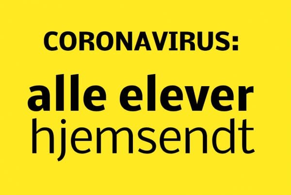 160 elever sendt hjem på grund af coronavirus