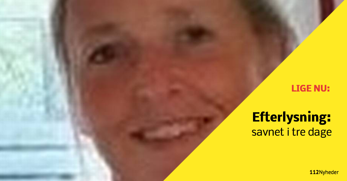 Efterlysning: i tre dage har 43-årige Maria været savnet