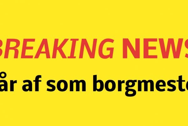 LIGE NU: Går af som borgmester