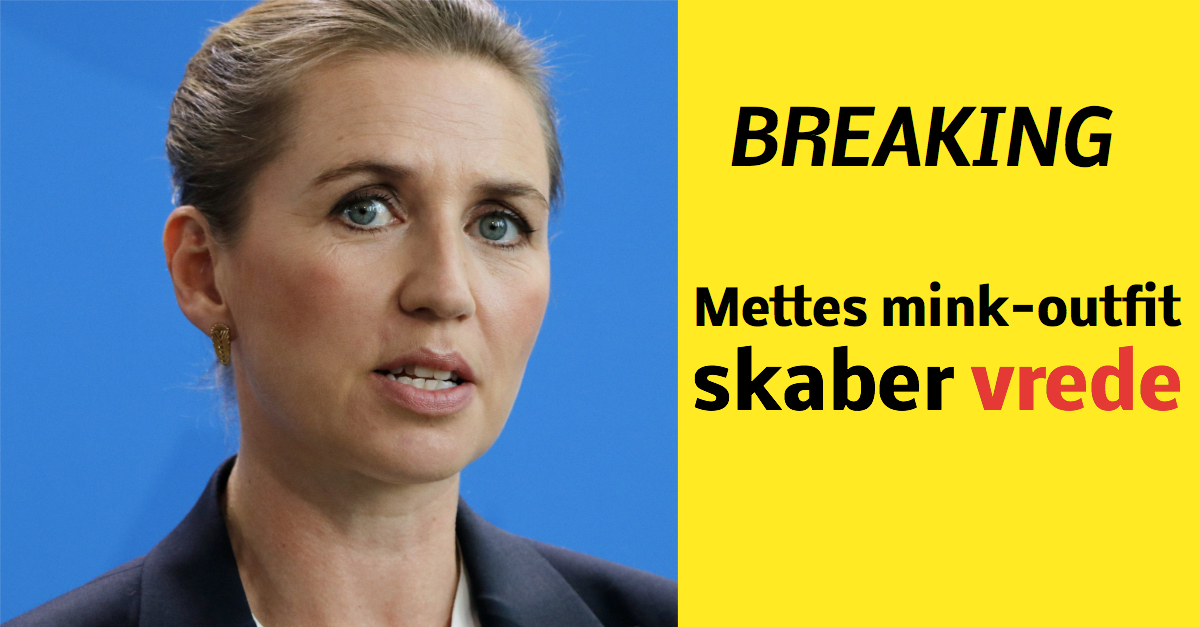 Mette Frederiksens mink-outfit skaber stor debat: ''Det er simpelthen for tykt''