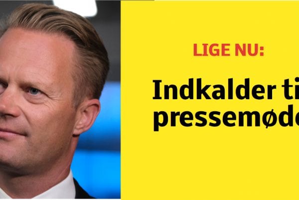 LIGE NU: Kofod indkalder til pressemøde