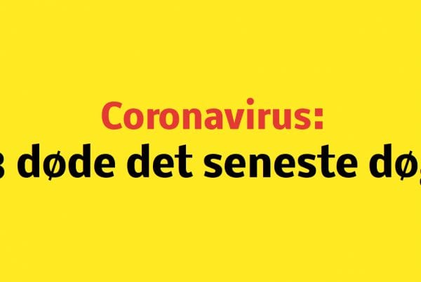 Coronavirus: 28 døde det seneste døgn