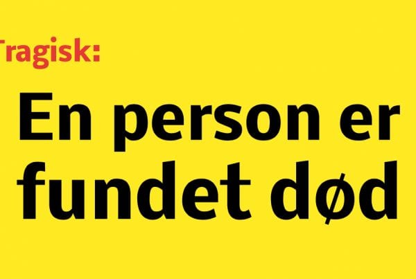 En person er fundet død