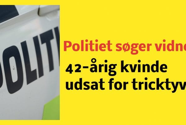 42-årig kvinde udsat for tricktyveri