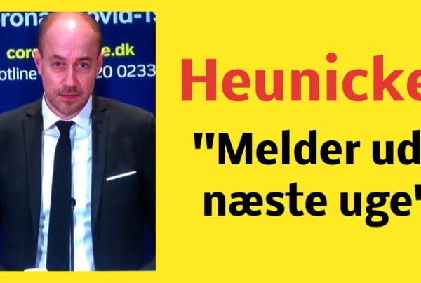 Heunicke: Melder ud i næste uge