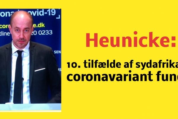 Heunicke: 10. tilfælde af sydafrikansk coronavariant fundet i Danmark