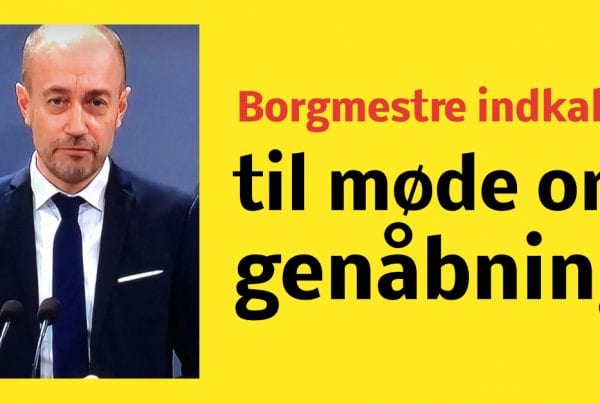 Borgmestre indkaldt til møde om genåbning