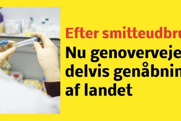 Mulig genåbning af landet genovervejes nøje efter smitteudbrud