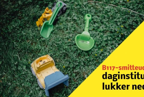 Daginstitution lukker ned efter smitte med B117