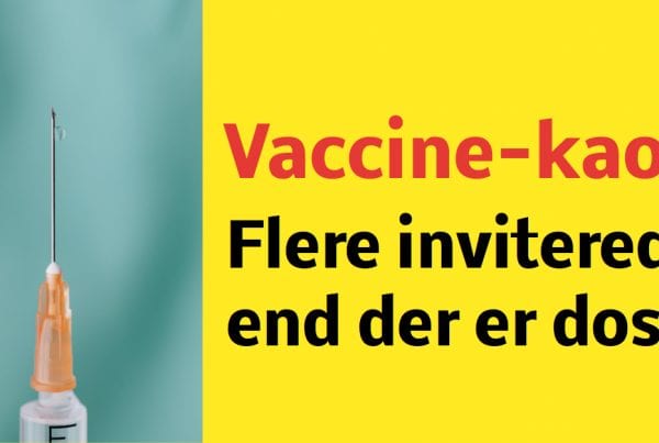 Alt for mange indkaldt til covid-19 vaccine: ''Slet ikke nok vaccine-doser''