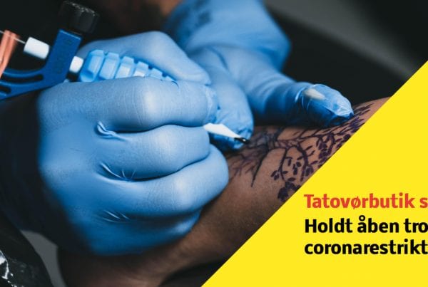 Tatovørbutik sigtet for overtrædelse af coronarestriktionerne