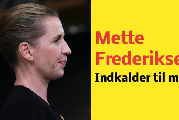 LIGE NU: Mette Frederiksen indkalder til møde