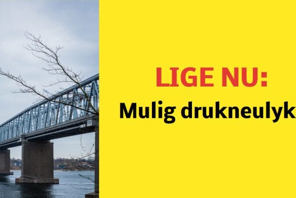 Mulig drukneulykke