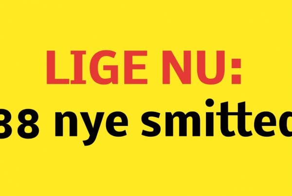 LIGE NU: 488 nye smittede