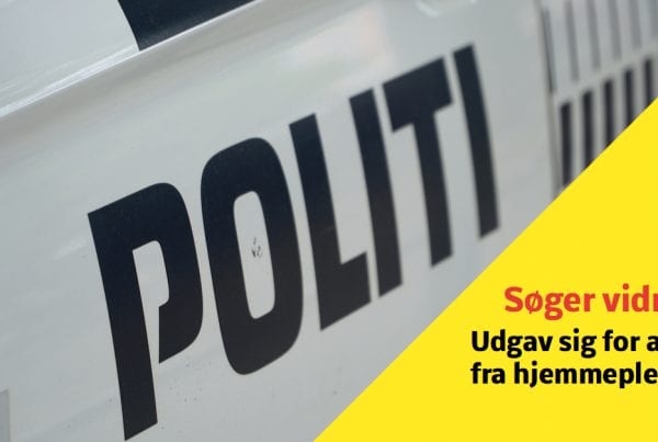 Udgav sig for at være fra hjemmeplejen - nu søger politiet vidner