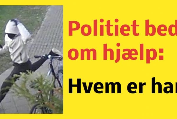 Politiet beder om hjælp - Hvem er han?