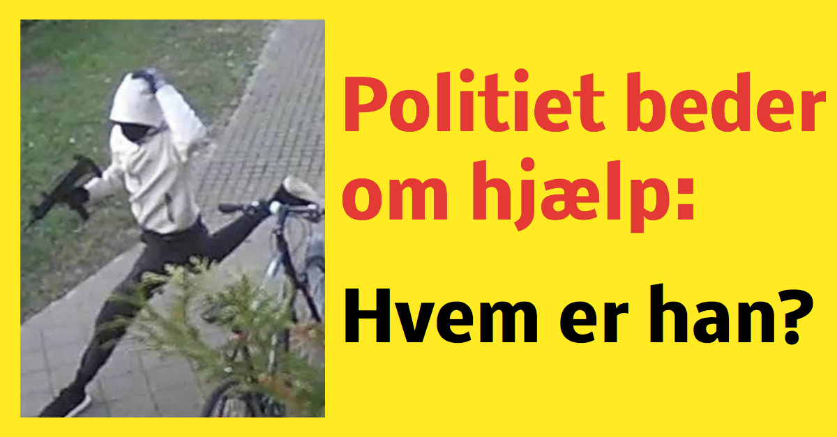 Politiet beder om hjælp - Hvem er han?