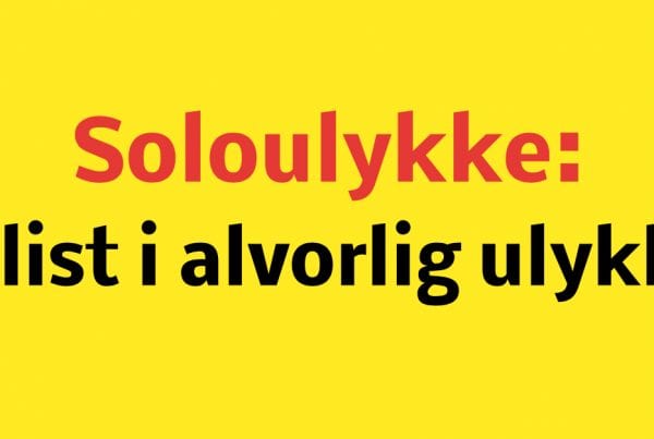 Bilist i alvorlig soloulykke