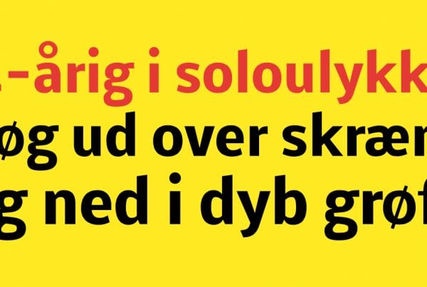 74-årig bilist i vanvittig soloulykke