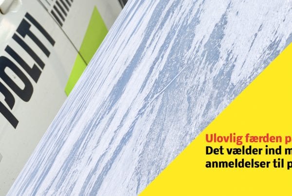 Vælter ind med opkald til politiet - Flere borgere færdes ulovligt på tilfrossede søer