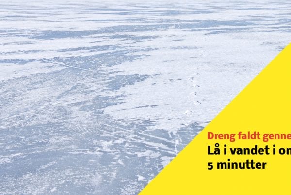 Dreng faldt gennem isen på tilfrosset sø: kunne være endt rigtig galt