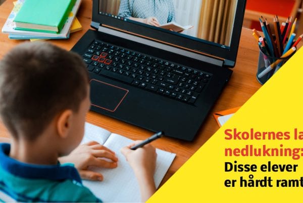 Den langvarige nedlukning af skolerne har ramt disse elever hårdest