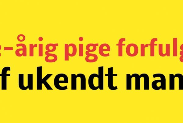 af ukendt mand
