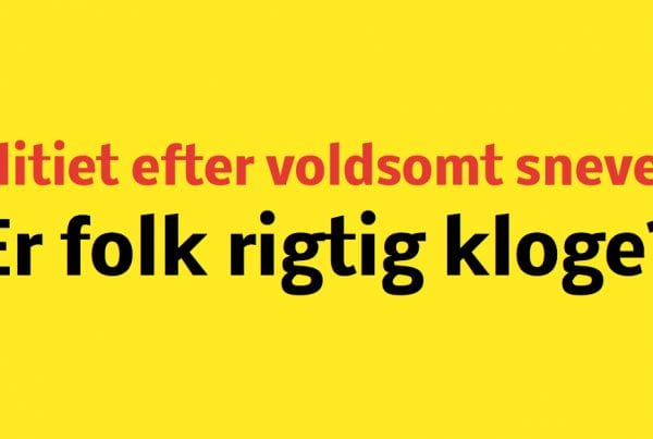 Politiet: ''Er folk rigtig kloge?''