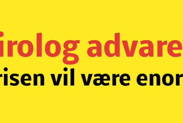 Ekspert: ''Vigtigt at holde ud trods de lave smittetal''