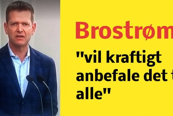 Brostrøm deler billede af sin mor: ''vil kraftigt anbefale det til alle''