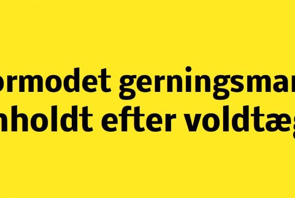 Nu er formodet gerningsmand anholdt efter voldtægt