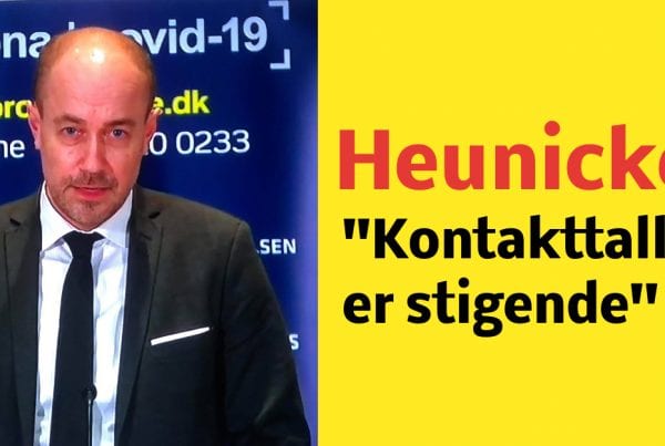Heunicke: ''Kontakttallet er stigende''