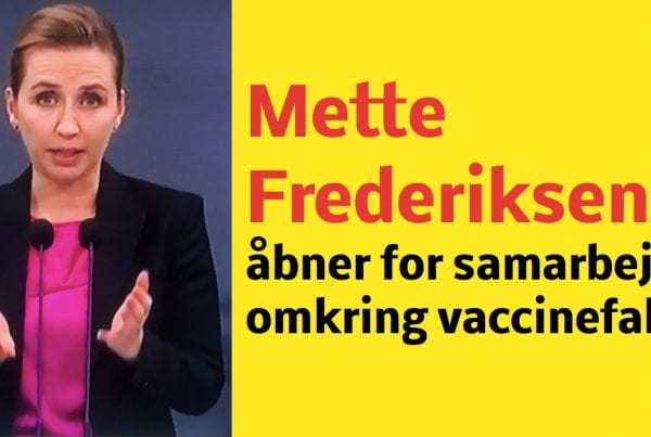 Mette Frederiksen åbner for samarbejde omkring vaccinefabrik