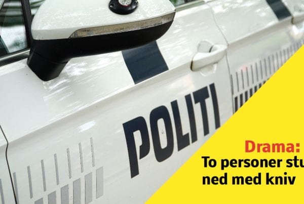 To personer stukket ned med kniv