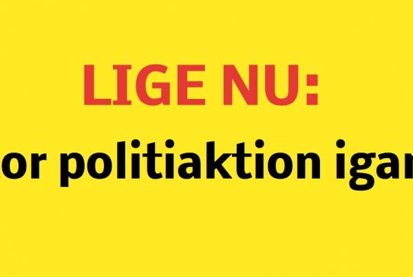 LIGE NU: Stor politiaktion igang