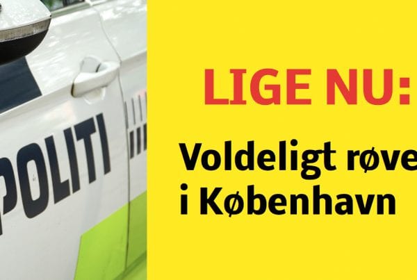 LIGE NU: Voldeligt røveri i København