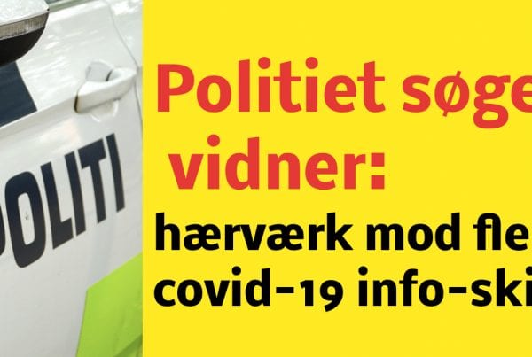 Hærværk i Rødekro - politiet søger vidner