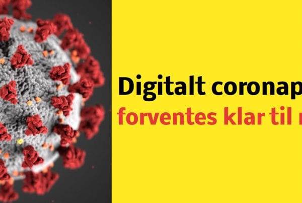 Digitalt coronapas forventes klar til maj