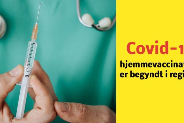 Region: Fredag er hjemmevaccination begyndt