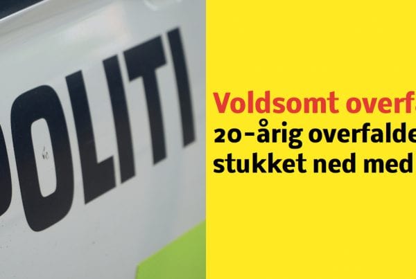 20-årig mand overfaldet og stukket ned med kniv i togvogn