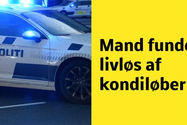 Mand fundet livløs af kondiløber