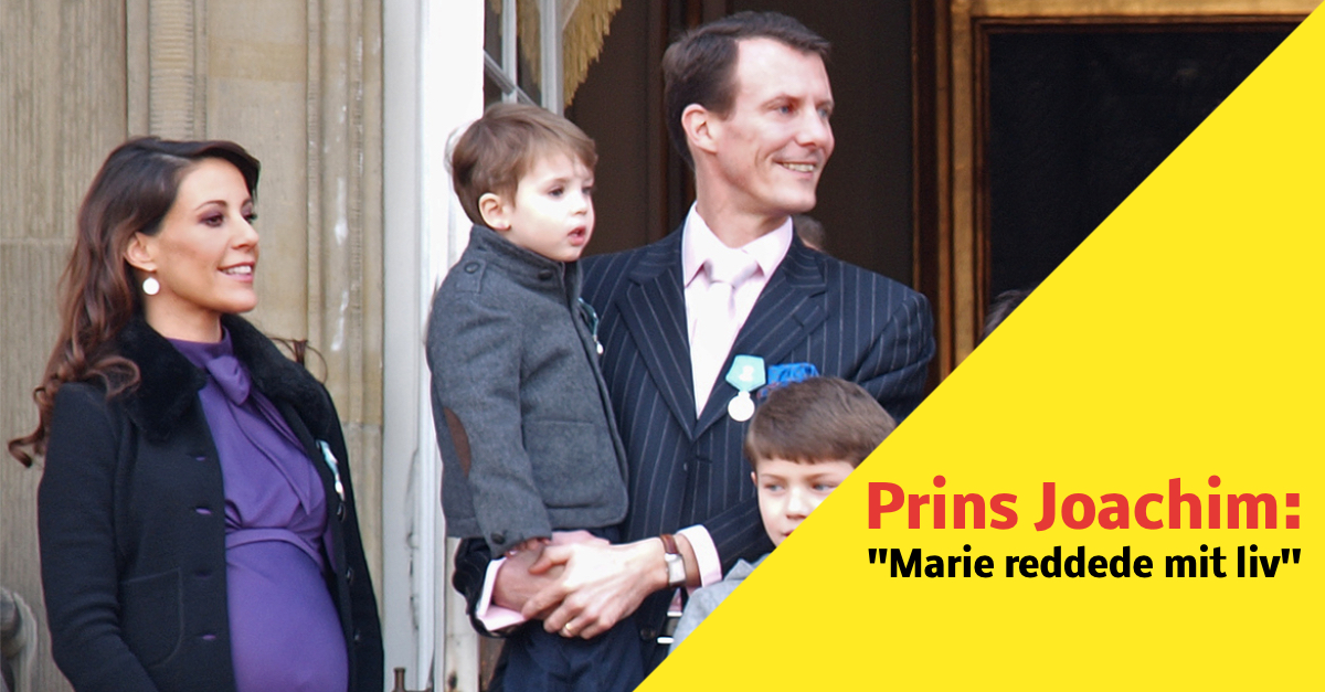 Prins Joachim efter blodprop: ''Marie, reddede mit liv''