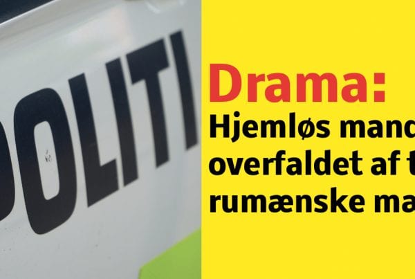 Hjemløs overfaldet af to rumænske mænd