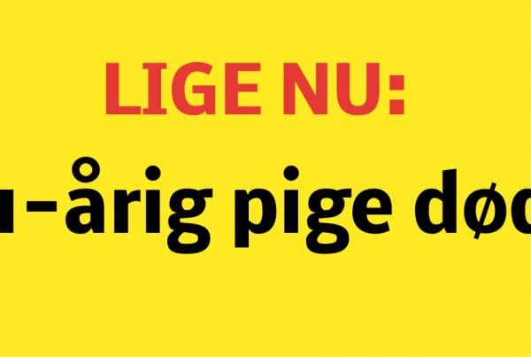11-årig pige afgået ved døden efter ulykke