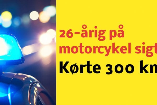 Kørte 300 km/t