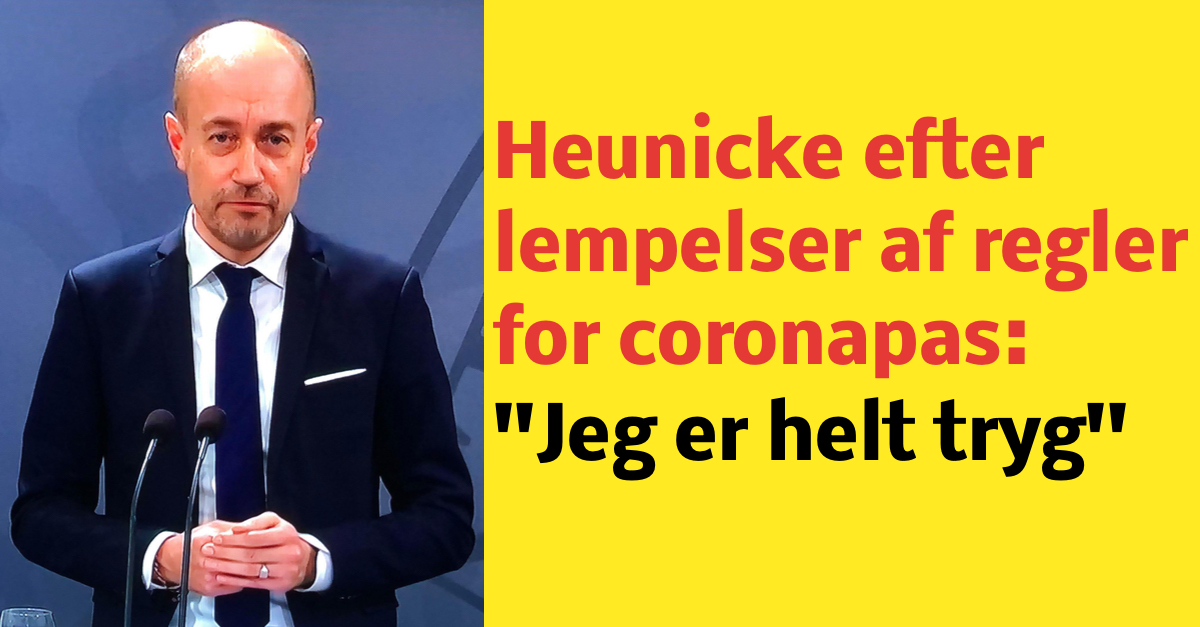 Reglerne for coronapas er netop blevet lempet