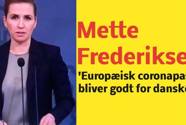 Mette Frederiksen: 'Europæisk coronapas bliver godt for danskerne'
