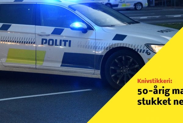 50-årig mand stukket ned med kniv